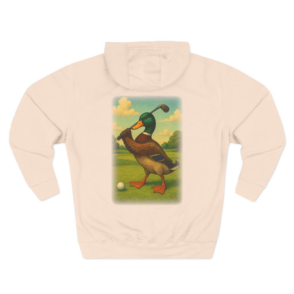 Mallard golfing  GoodBall Golf Fleece Hoodie