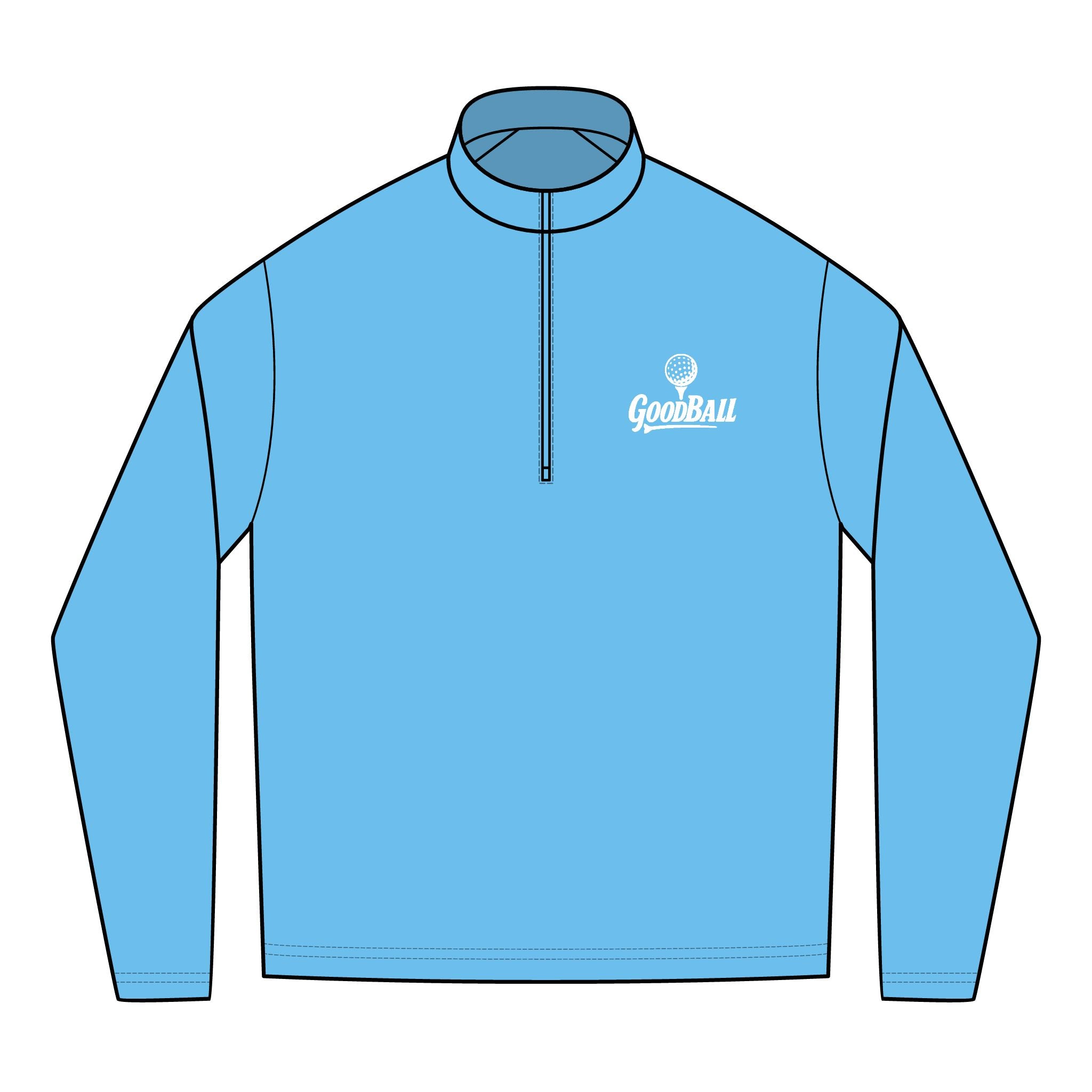 GoodBall Golf Quarter-Zip Pullover