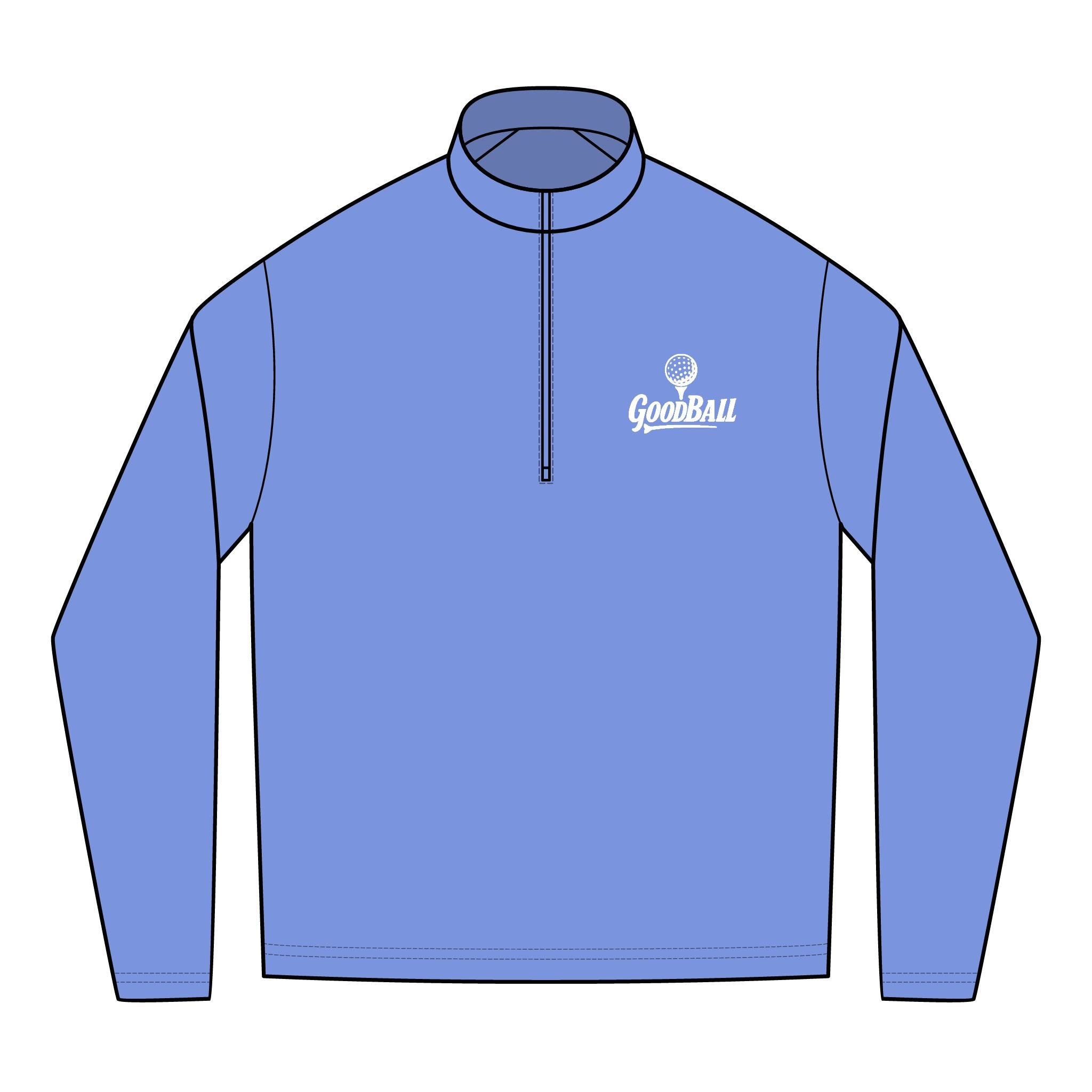 GoodBall Golf Quarter-Zip Pullover