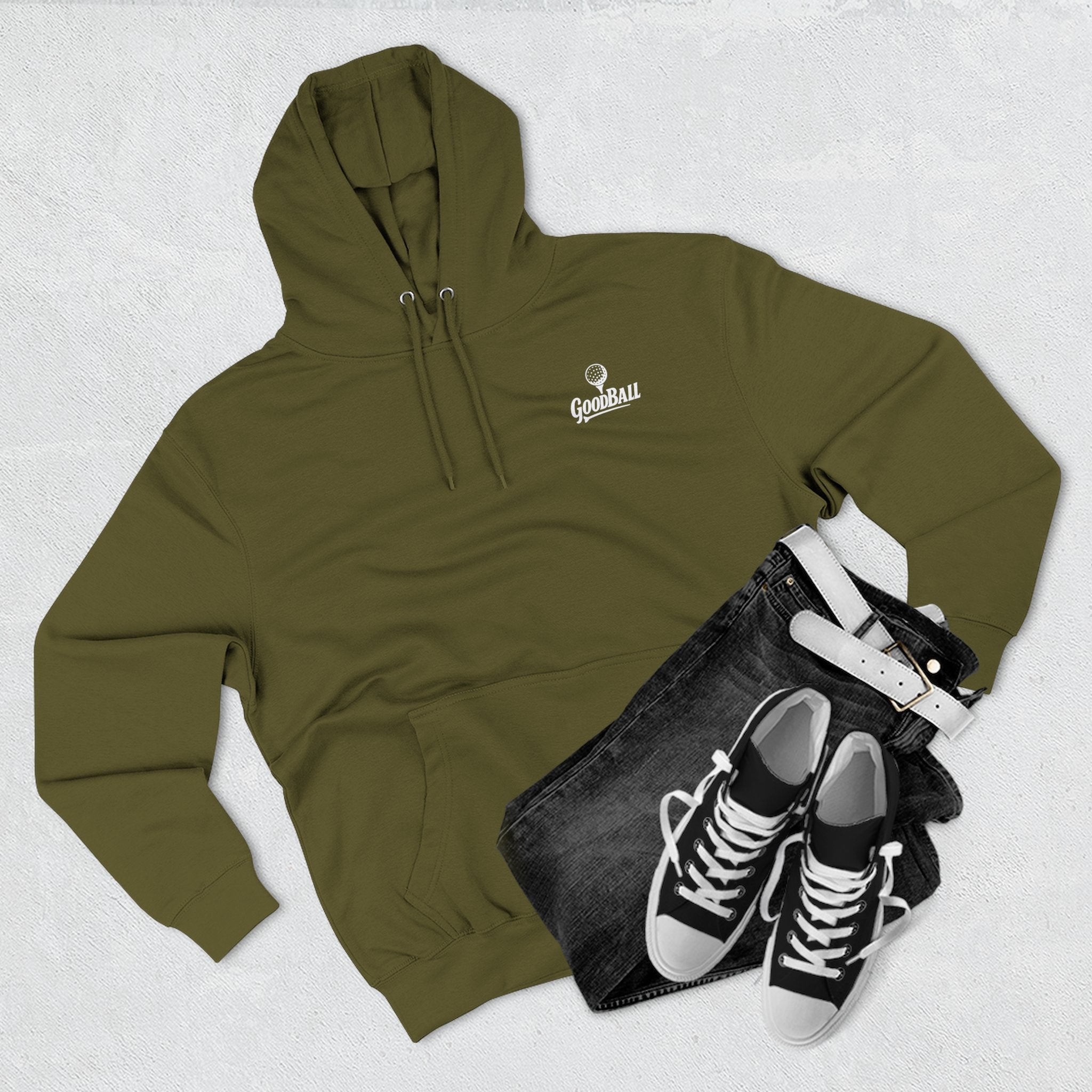 Mallard golfing  GoodBall Golf Fleece Hoodie