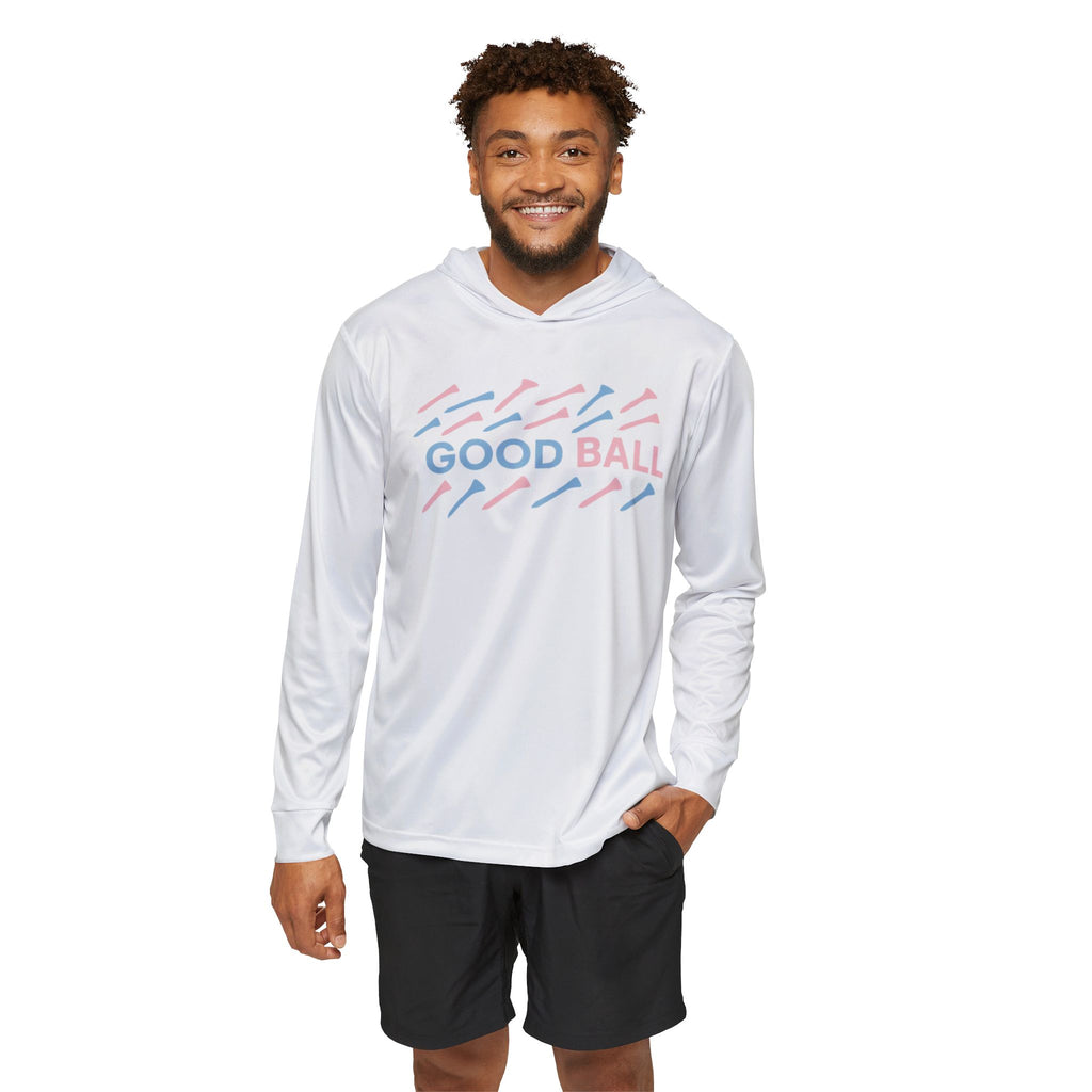 Sports Warmup Hoodie - Good Ball Golf Design