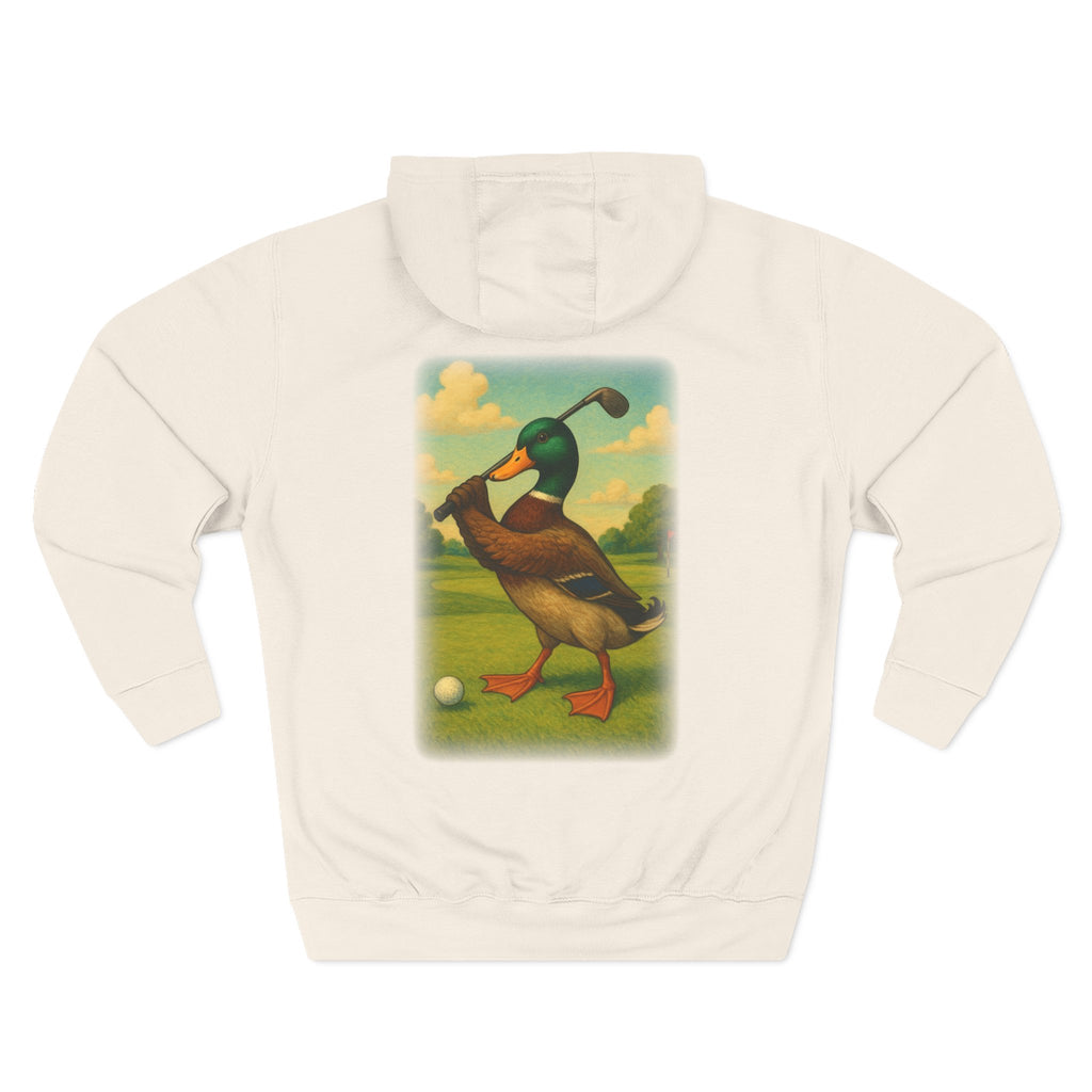 Mallard golfing  GoodBall Golf Fleece Hoodie