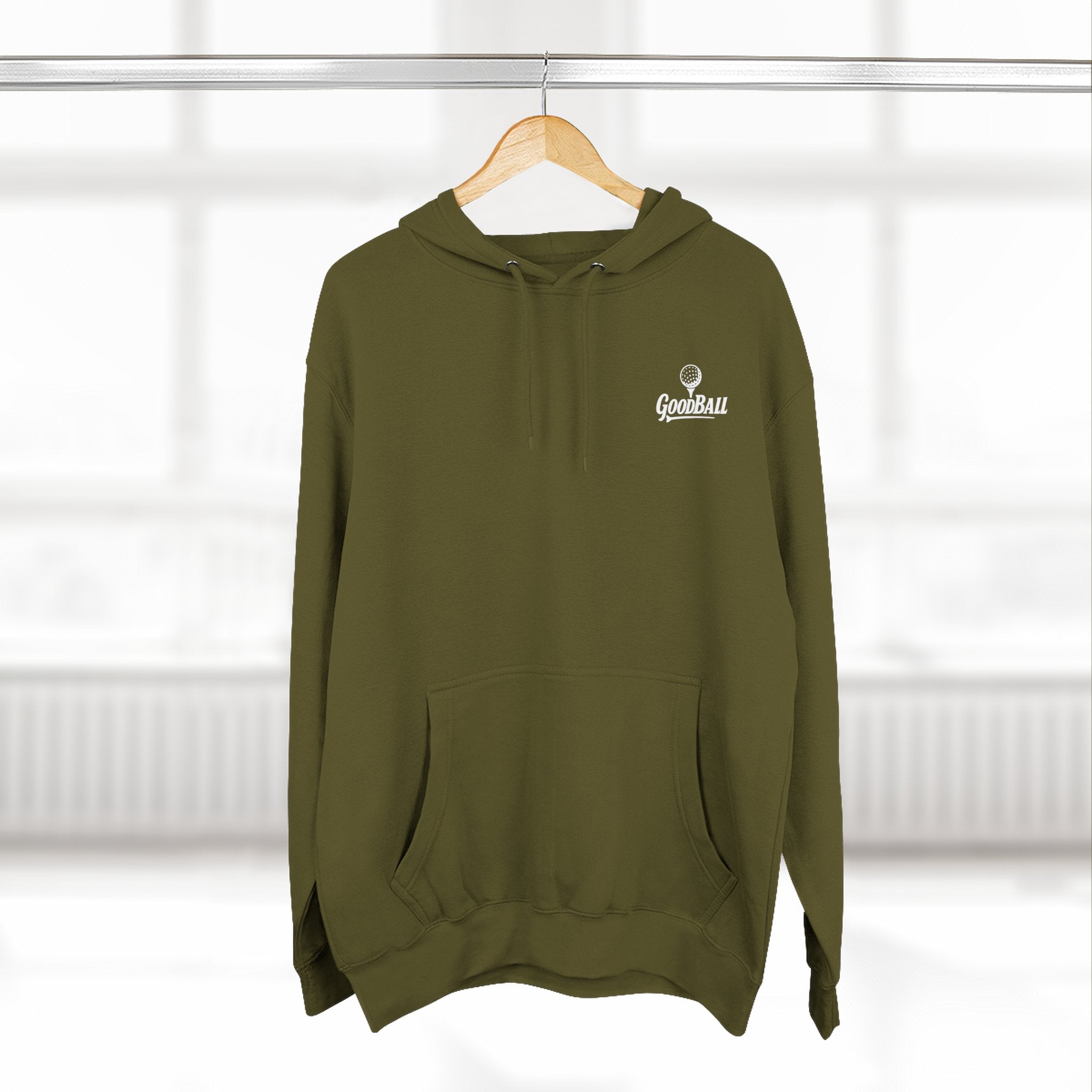 Mallard golfing  GoodBall Golf Fleece Hoodie