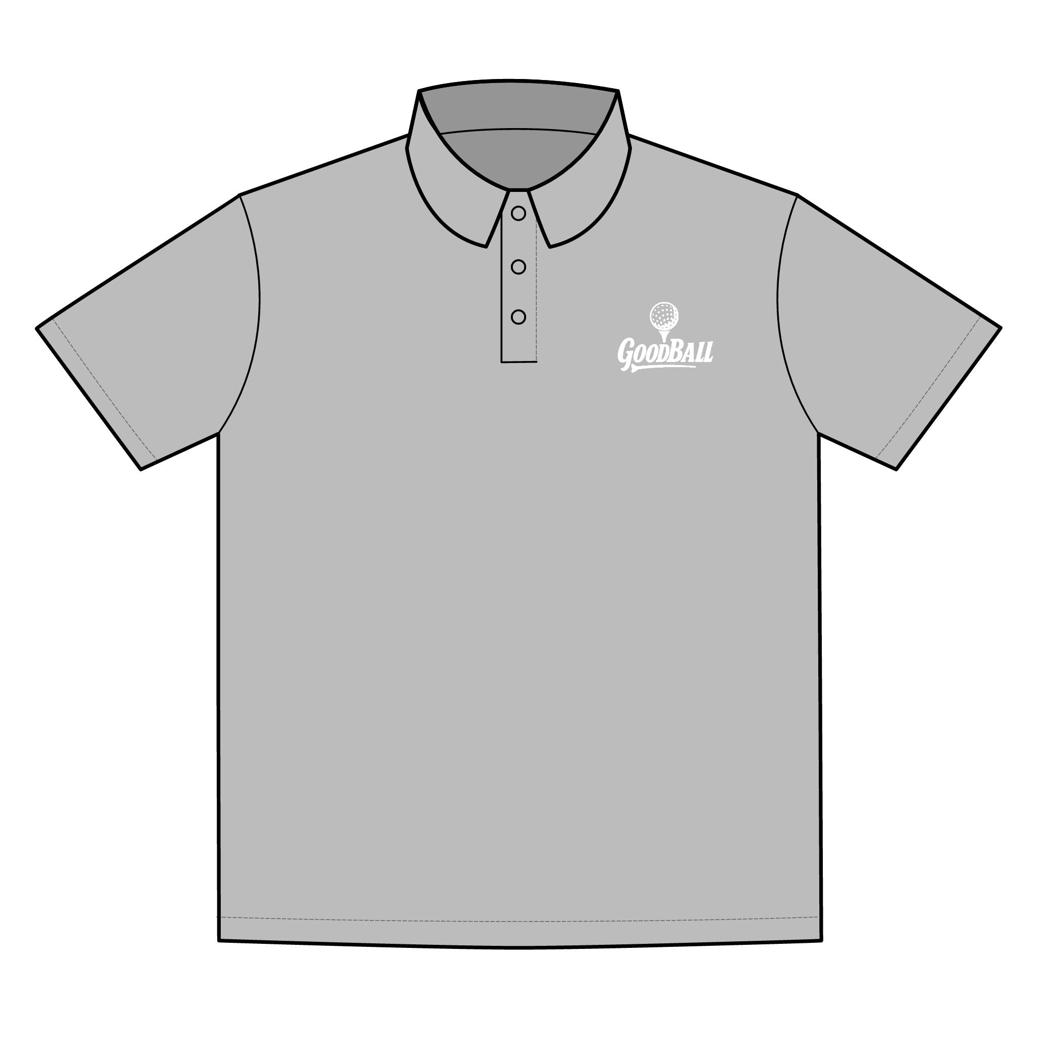 GoodBall Golf Sporty Polo Shirt