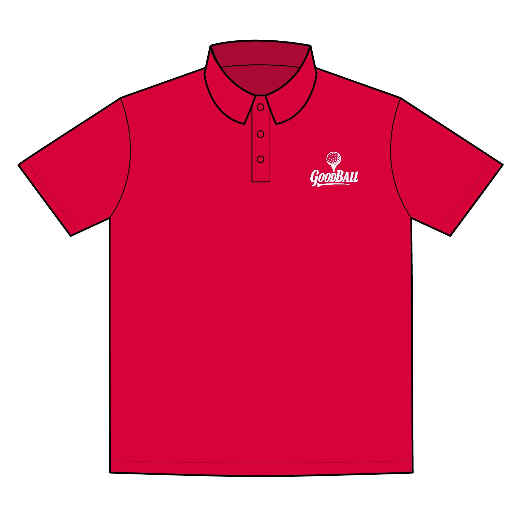GoodBall Golf Sporty Polo Shirt