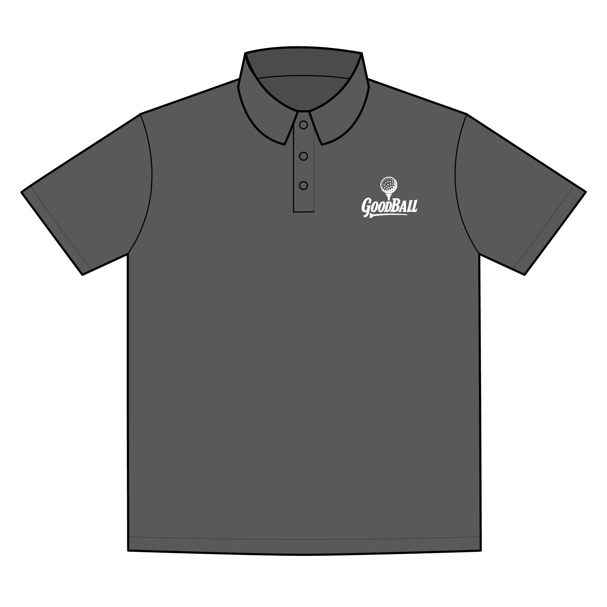 GoodBall Golf Sporty Polo Shirt